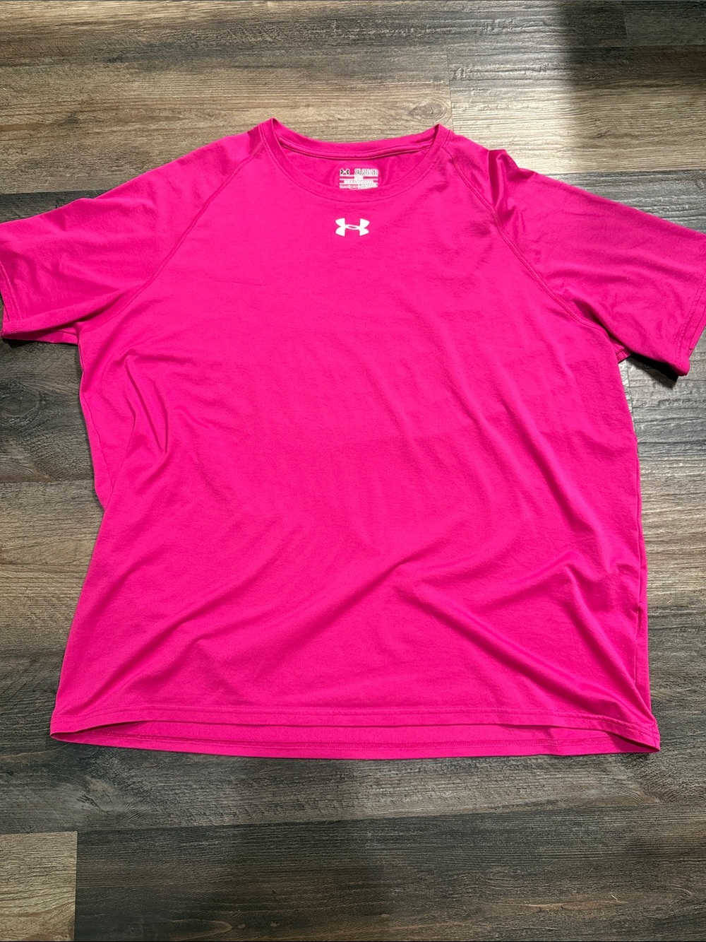 Under Armour Men’s Short Sleeve Crewneck Tee - Bright Pink